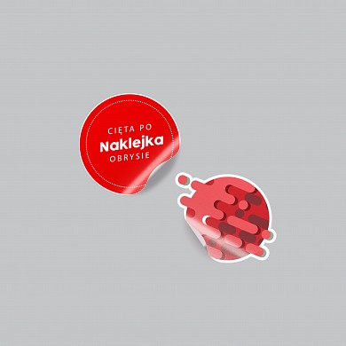 Promo Print Drukarnia - Naklejka cięta po obrysie