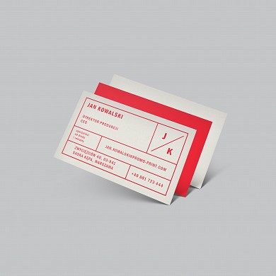 Promo Print Drukarnia - Wizytówki multiloft